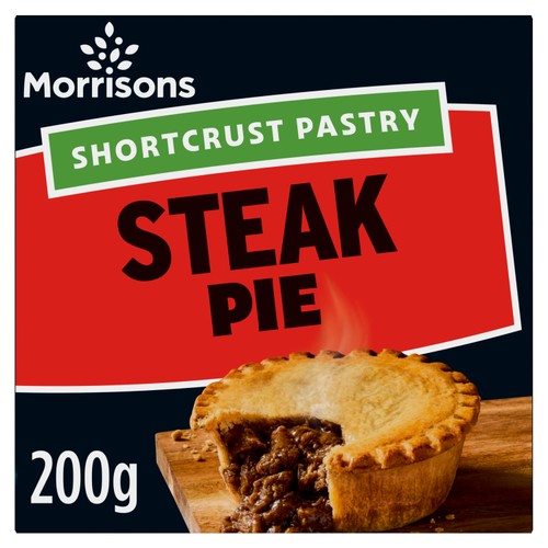 Morrisons shortcrust steak pie