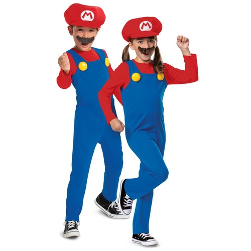 Disguise Mario Costume 7-8 Years