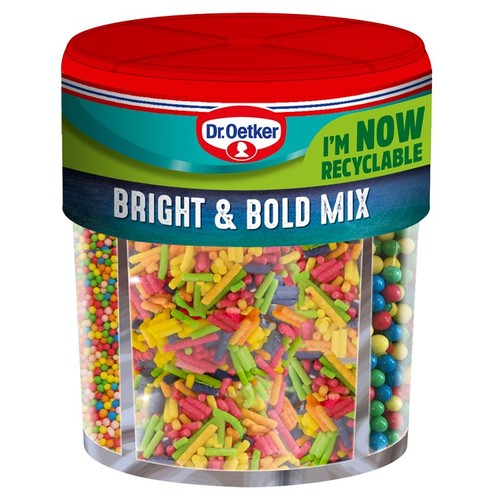 Dr. Oetker Bright & Bold Mix Sprinkles   109g