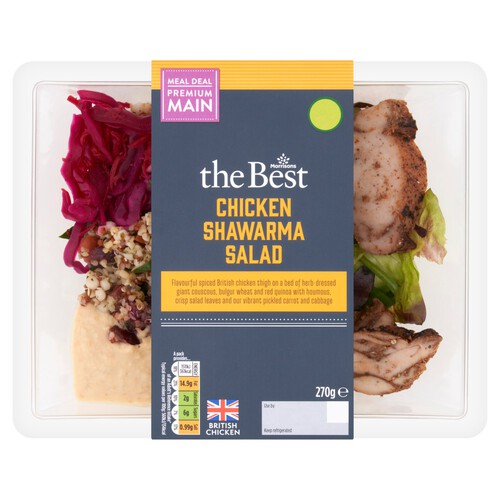 Morrisons The Best Chicken Shawarma Salad 