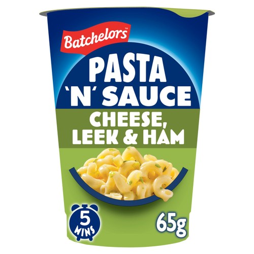 Batchelors Cheese, Leek & Ham Flavour Pasta'n Sauce 65g