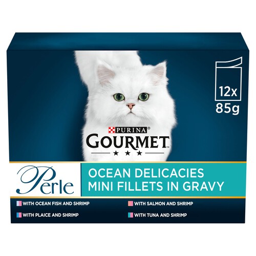 Gourmet Perle Ocean Delicacies In Gravy Wet Cat Food 