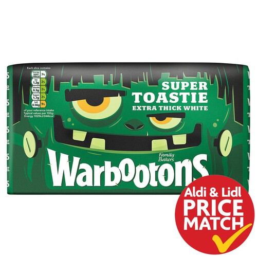 Warburtons  Super Toastie  White Bread