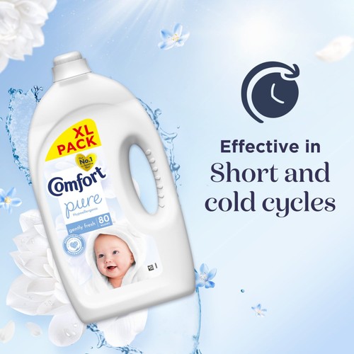 Comfort Fabric Conditioner Pure Sensitive Skin 80 Washes