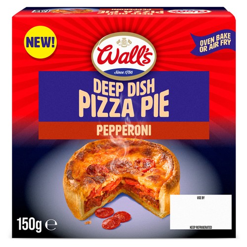 Wall's Deep Dish Pepperoni Pizza Pie   150g