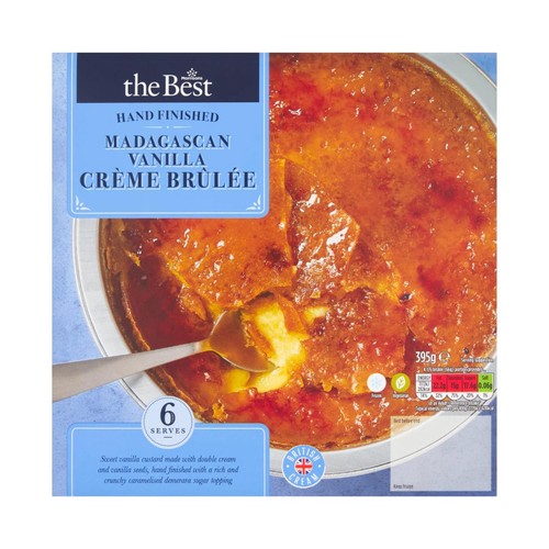 Morrisons Hand Finished Madagascan Vanilla Creme Brulee
