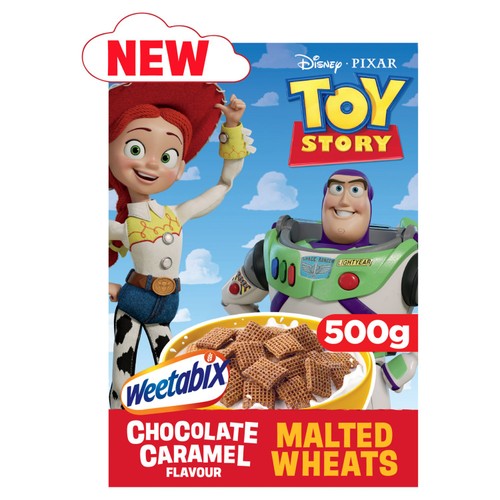 Morrisons Disney Toy Story Chocolate Caramel Malted Wheats Cereal