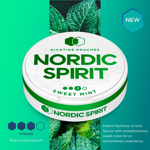 Nordic Spirit Sweet Mint Strong 20mg