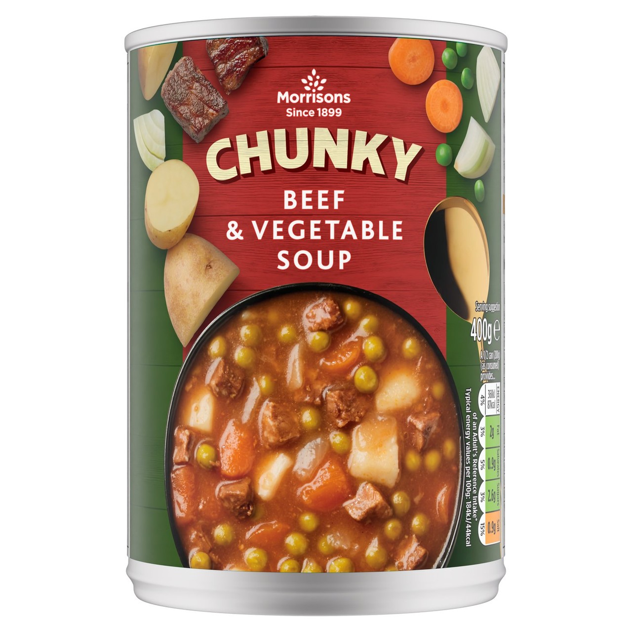 Morrisons Chunky Beef & Vegetable Soup 400g - Morrisons Online ...