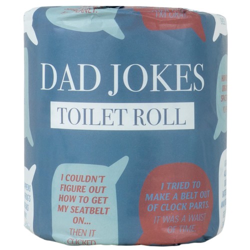 Fizz Creations Father's Day Jokes Toilet Roll
