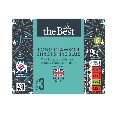 Morrisons The Best Long Clawson Shropshire Blue