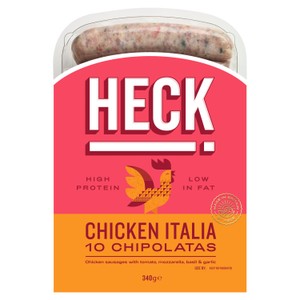 HECK Chicken Italia Sausage Rashers 300g