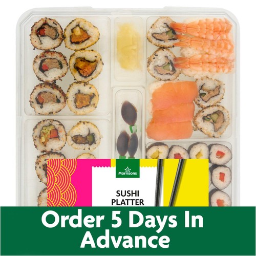 Sushi Platter (40 Pieces) - Eat On Same Day  FTO