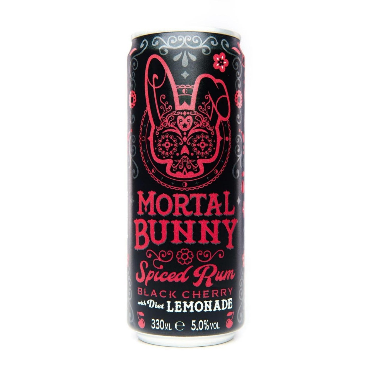 Mortal Bunny Spiced Cherry Rum & Diet Lemonade