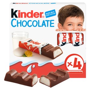 Kinder Chocolate 4 Pack 50G