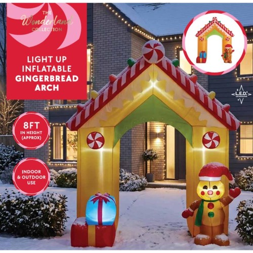 Morrisons Inflatable Gingerbread Arch