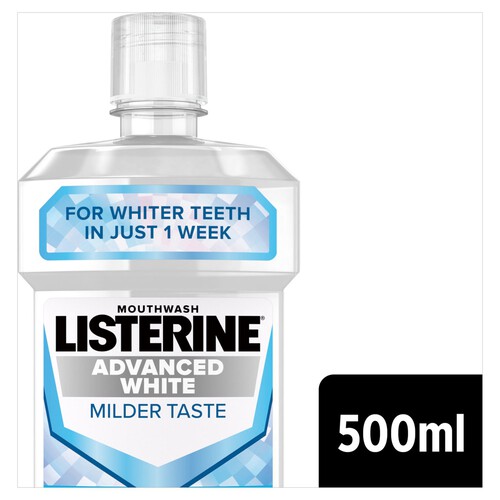 Listerine Advanced White Milder Taste Mouthwash