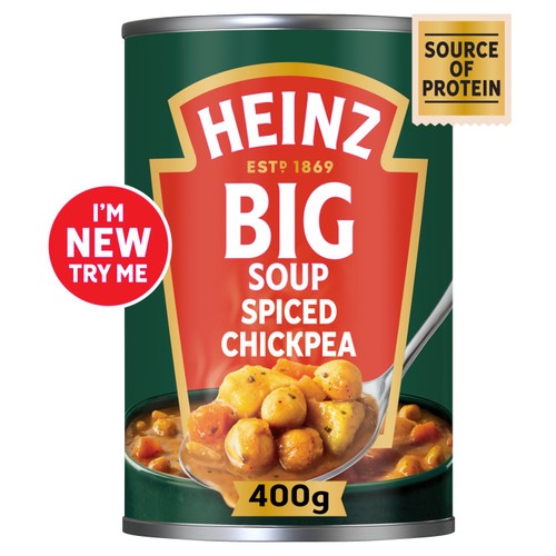 Heinz Big Soup Spiced Chickpea