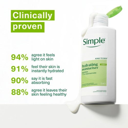 Simple Hydrating Light Moisturiser 125ml