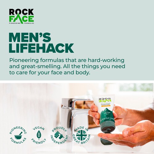 Rock Face Energising Face Wash 