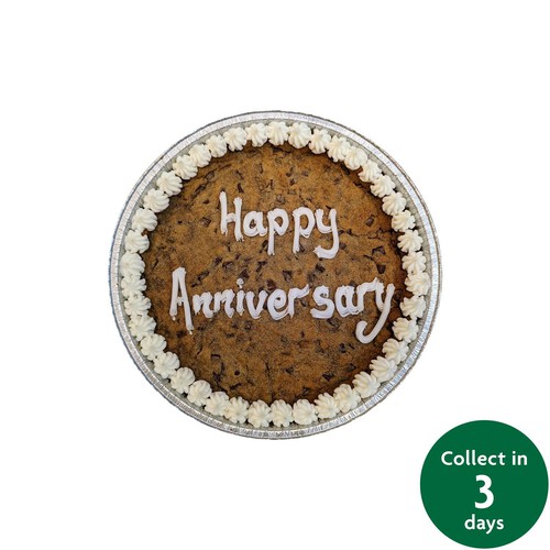 Morrisons The Best Milk Chocolate Giant Cookie Happy Anniversary