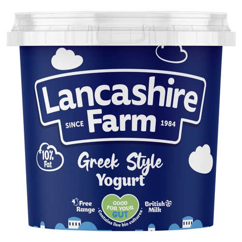 Lancashire Farm Greek Style Natural Yogurt 