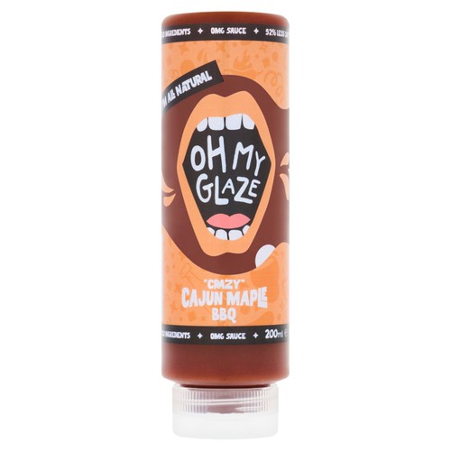 Oh My Glaze Crazy Cajun Maple BBQ 200ml