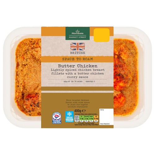 Morrisons Ready To Cook Butter Chicken 400g