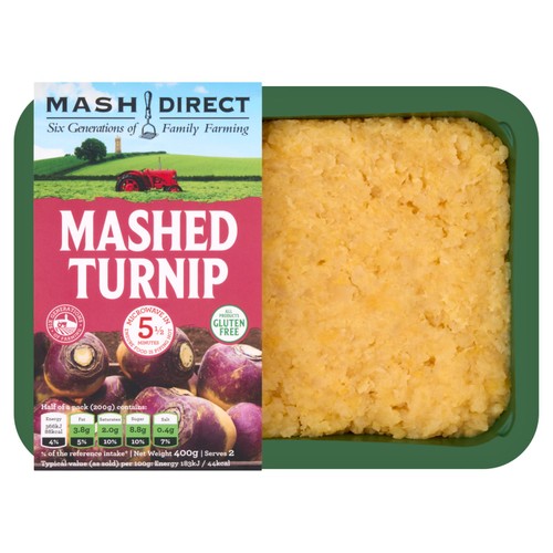 Mash Direct Mashed Turnip 