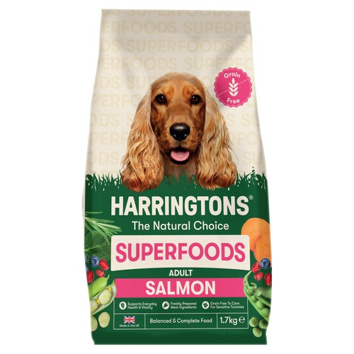 Harringtons Grain Free Superfoods Dry Dog Food In Salmon