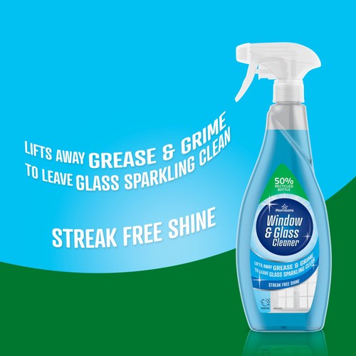Morrisons Glass & Window Cleaner