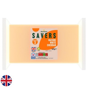 Morrisons Savers Mature White Cheddar