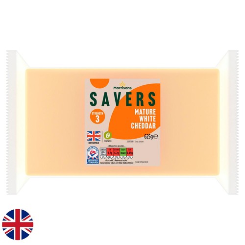 Morrisons Savers Mature White Cheddar