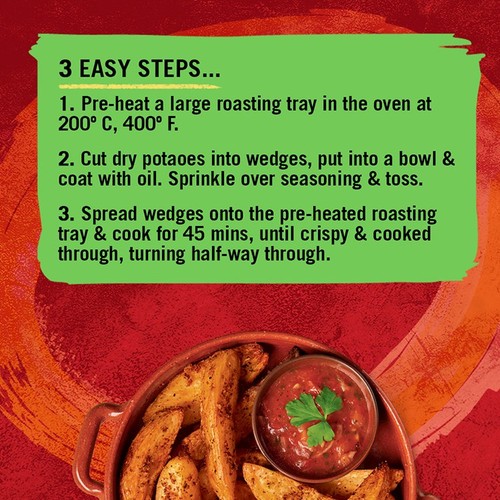 Schwartz Potato Wedges Garlic & Herb