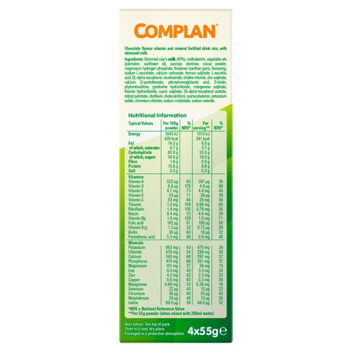 Complan Meal Replacement Chocolate 