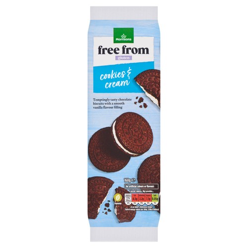 Morrisons cookies cream cookies