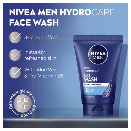 Nivea Men Hydrocare Face Wash 