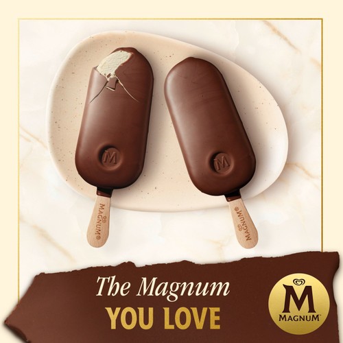 Magnum Classic Ice Cream Sticks 3 x 100ml