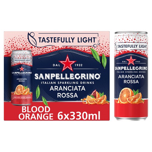 San Pellegrino Blood Orange Cans