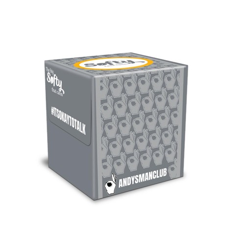 Andy's Man Club Cube Tissues 