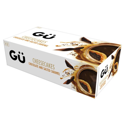 Gu Chocolate & Salted Caramel Cheesecake Dessert