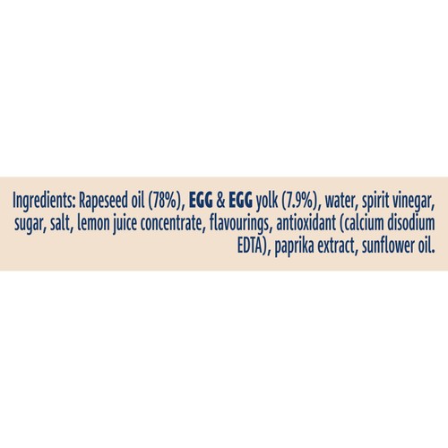 Hellmann's Real Mayonnaise 580ml