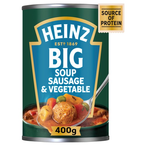 Heinz Sausage & Vegetable Chunky Big Soup