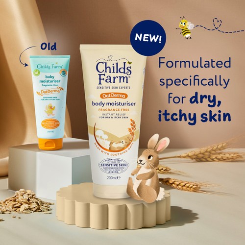 Childs Farm Baby Oatderma Moisturiser Fragrance Free
