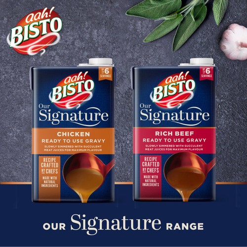 Bisto Signature Chicken Ready To Use Gravy 500ml
