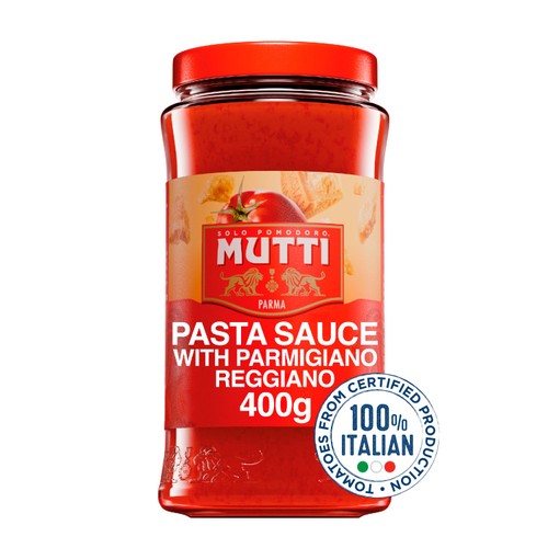 Mutti Tomato Pasta Sauce with Parmigiano Reggiano 400g
