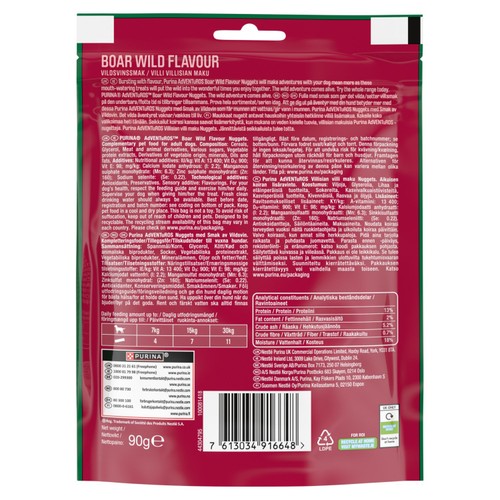 Adventuros Nuggets Wild Boar Dog Treats