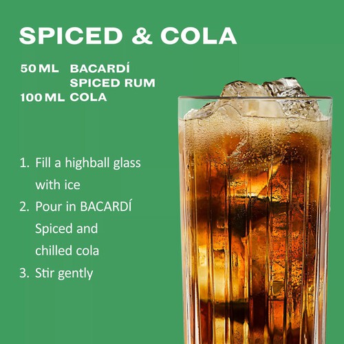 Bacardi Spiced Premium Rum Spirit Drink