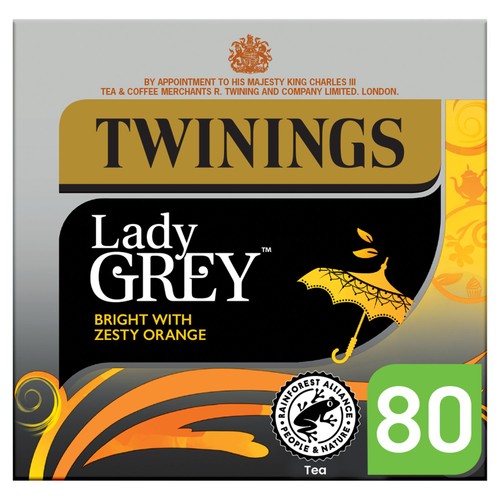 Twinings Lady Grey 80 Tea Bags