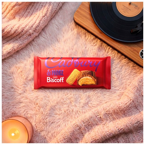 Cadbury Dairy Milk & More Biscoff 195g